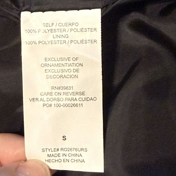 REWIND WOMEN'S RED BUFFALO PLAID JACKET SIZE Small Long Sleeves Pockets - Picture 8 of 16